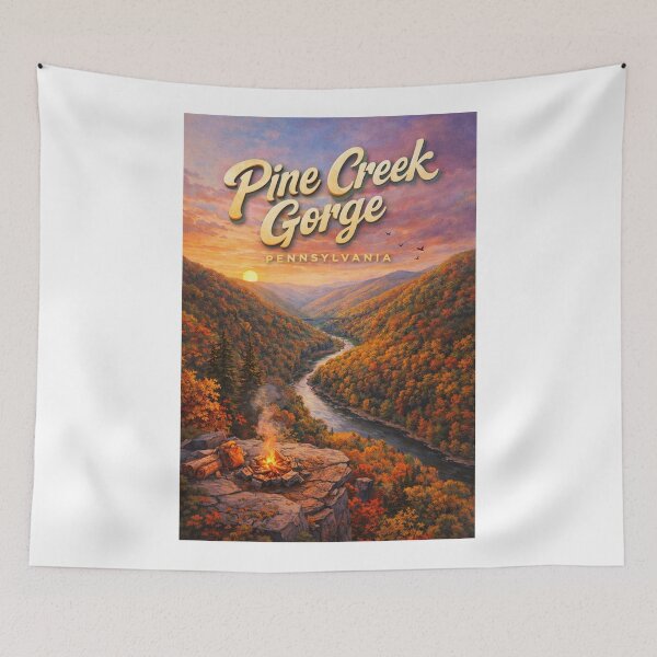 Item preview, Pine Creek Gorge Pennsylvania Grand Canyon and Appalachian Mountains designed and sold by Aryabek.