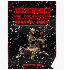 Astroworld Season Pass Poster Poster