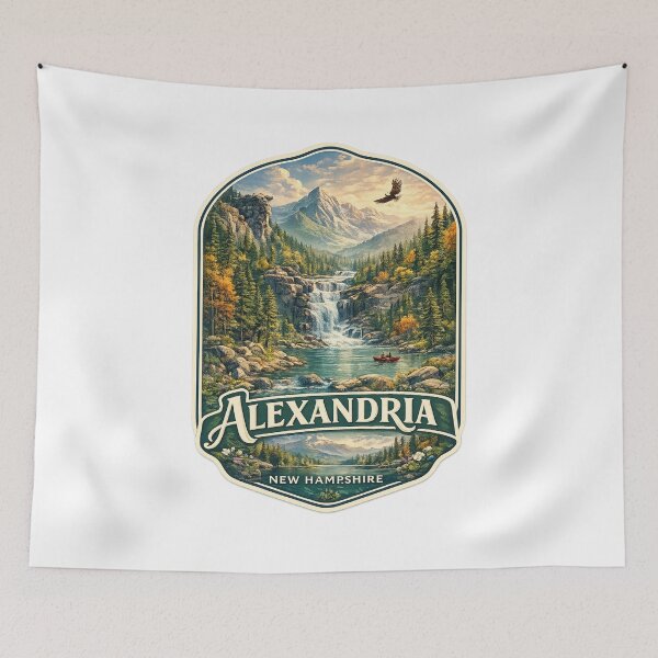 Item preview, Alexandria New Hampshire Newfound Lake and Lakes Region White Mountains designed and sold by Aryabek.