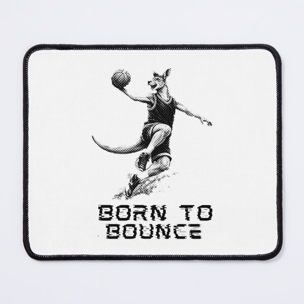 Item preview, Born To Bounce Kangaroo Basketball player designed and sold by TrueArtsStore.
