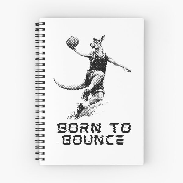 Item preview, Born To Bounce Kangaroo Basketball player designed and sold by TrueArtsStore.