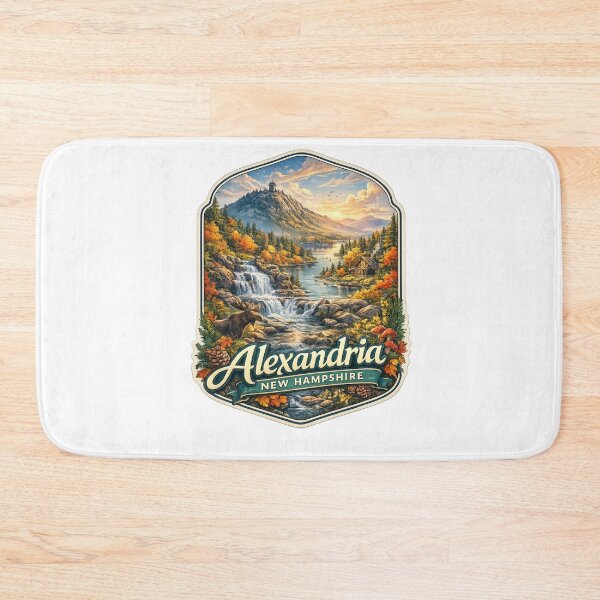 Item preview, Alexandria New Hampshire Newfound Lake and Mount Cardigan Region designed and sold by Aryabek.