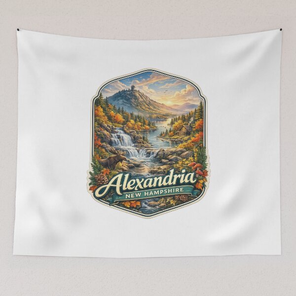 Item preview, Alexandria New Hampshire Newfound Lake and Mount Cardigan Region designed and sold by Aryabek.
