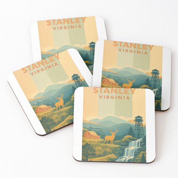 Item preview, Stanley Virginia Shenandoah Valley Blue Ridge Mountains and Shenandoah National Park designed and sold by Aryabek.
