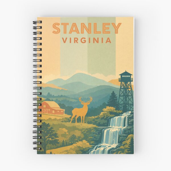 Item preview, Stanley Virginia Shenandoah Valley Blue Ridge Mountains and Shenandoah National Park designed and sold by Aryabek.
