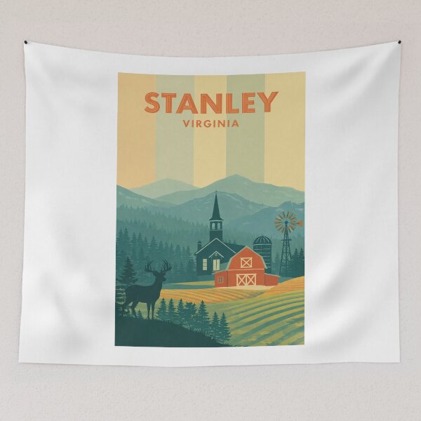 Item preview, Stanley Virginia Page County Shenandoah Valley and Skyline Drive Region designed and sold by Aryabek.