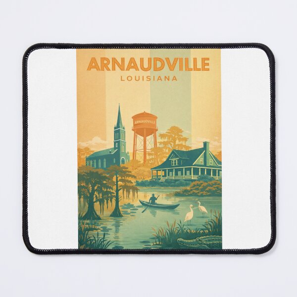 Item preview, Arnaudville St Landry Parish Bayou Teche and Atchafalaya Basin Louisiana designed and sold by Aryabek.