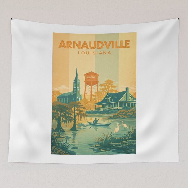 Item preview, Arnaudville St Landry Parish Bayou Teche and Atchafalaya Basin Louisiana designed and sold by Aryabek.