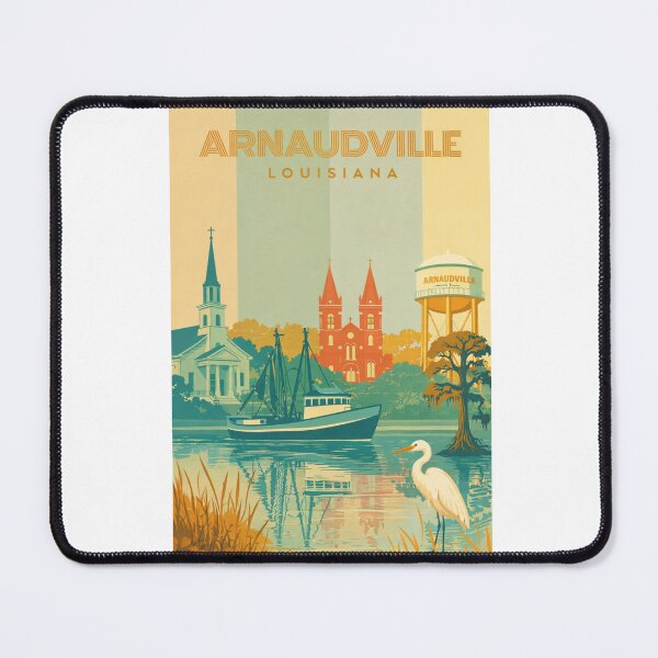 Item preview, Arnaudville Bayou Teche St Martin Parish and Cajun Country Louisiana designed and sold by Aryabek.