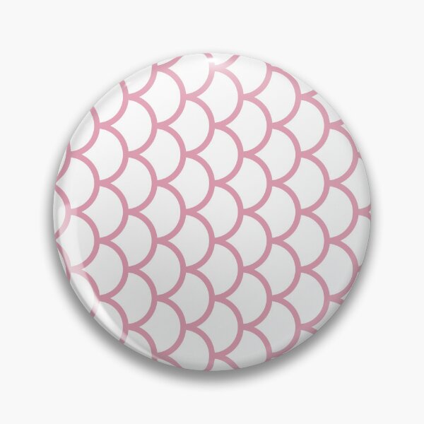 Item preview, White And Rose Fish Scales Pattern designed and sold by pattern-archive.