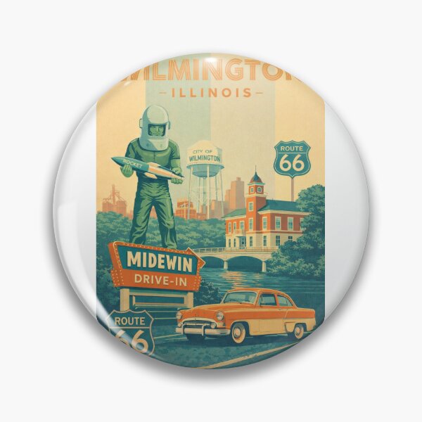 Item preview, Wilmington Illinois Route 66 Kankakee River and Will County Heritage designed and sold by Aryabek.
