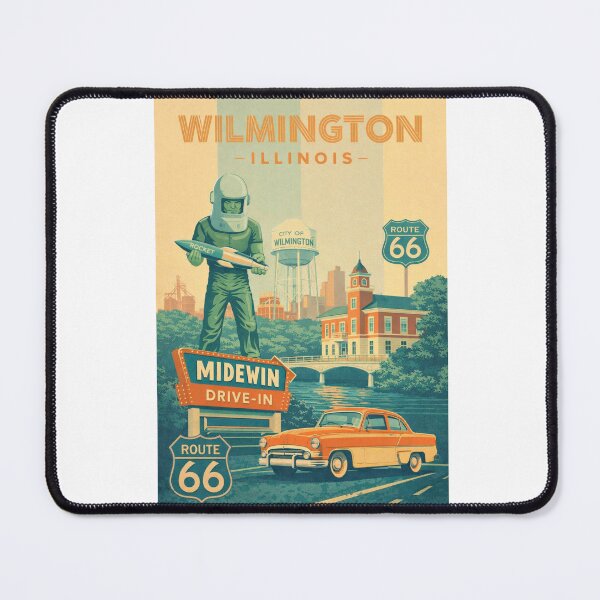 Item preview, Wilmington Illinois Route 66 Kankakee River and Will County Heritage designed and sold by Aryabek.