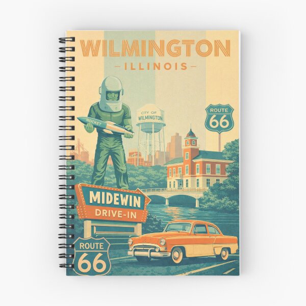 Item preview, Wilmington Illinois Route 66 Kankakee River and Will County Heritage designed and sold by Aryabek.