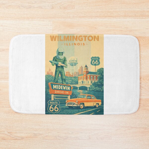 Item preview, Wilmington Illinois Route 66 Kankakee River and Will County Heritage designed and sold by Aryabek.
