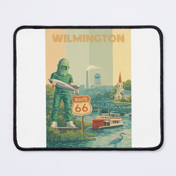 Item preview, Wilmington Illinois Route 66 Kankakee River and Midewin Prairie designed and sold by Aryabek.