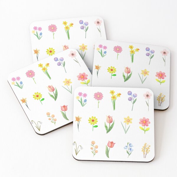 Item preview, Watercolor Wildflowers: Minimalist Spring Garden Collection designed and sold by KrisGraphic45.
