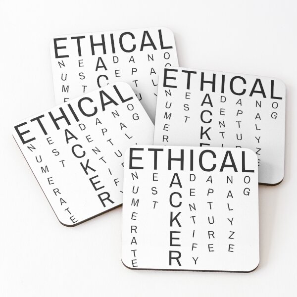 Item preview, Ethical Hackers themed design designed and sold by SECYBERSAFE.