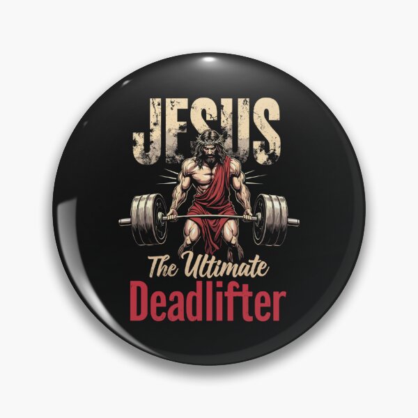 Item preview, Jesus The Ultimate Deadlift Funny Christian Workout designed and sold by TrantowDangelo.