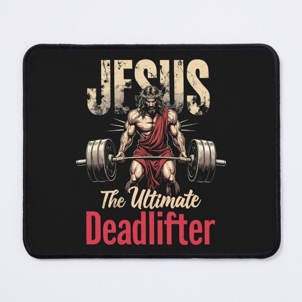 Item preview, Jesus The Ultimate Deadlift Funny Christian Workout designed and sold by TrantowDangelo.