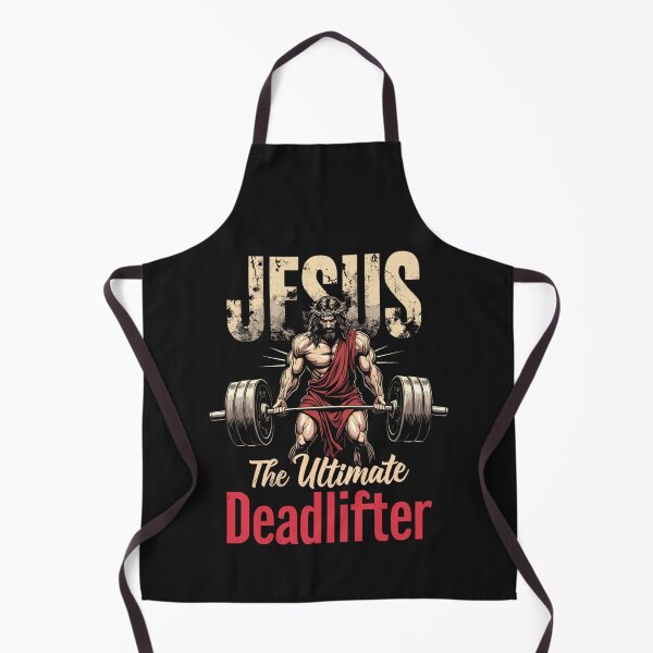 Item preview, Jesus The Ultimate Deadlift Funny Christian Workout designed and sold by TrantowDangelo.