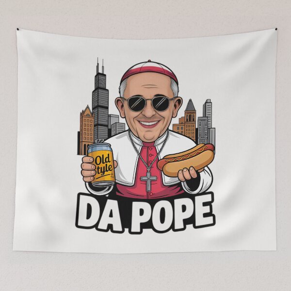 Item preview, Pope Leo -  Pope Leo Pope America - Pope Leon XIV 2026 – Chicago’s First American Pope Design designed and sold by William-Do-X.
