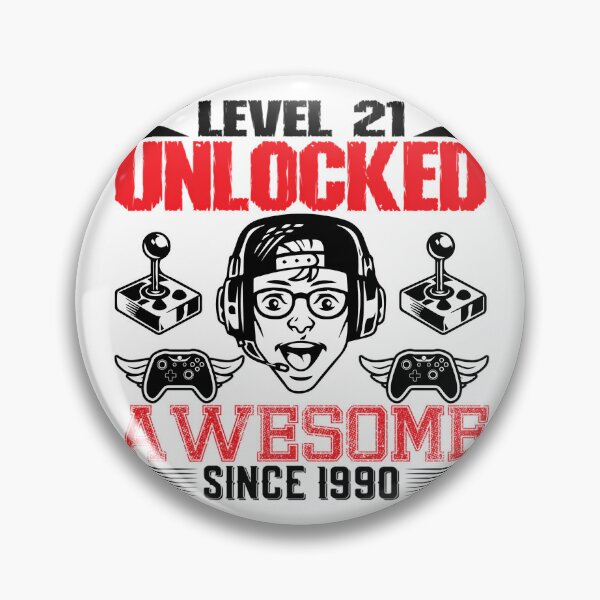 Item preview, Levels 21 Unlockeds Awesomes designed and sold by BRROOLY.