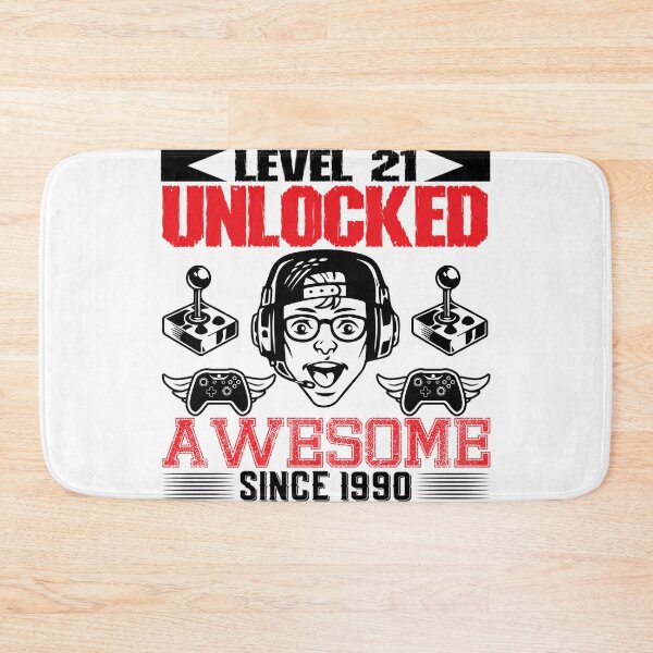 Item preview, Levels 21 Unlockeds Awesomes designed and sold by BRROOLY.