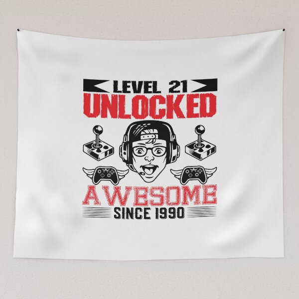 Item preview, Levels 21 Unlockeds Awesomes designed and sold by BRROOLY.