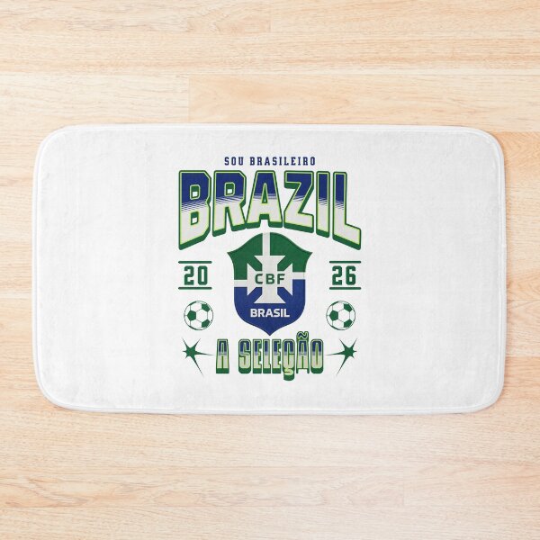 Item preview, Brazil Soccer 2026 A Selecao Sou Brasileiro Football Fan Design designed and sold by Abaseen.