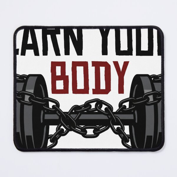 Item preview, Earn Your Body Fitness designed and sold by Printoak.