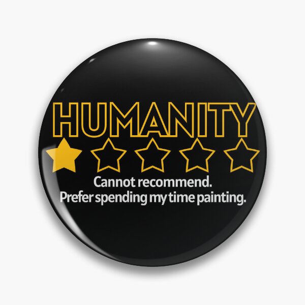 Item preview, Humanity One Star - Rather be painting designed and sold by Cut & Paste Productions.