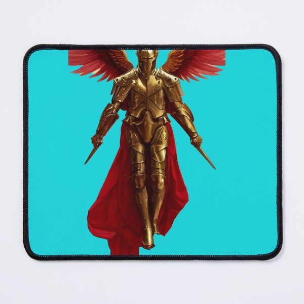 Item preview, Archangel Michael armed and armored for battle designed and sold by Browndl3.