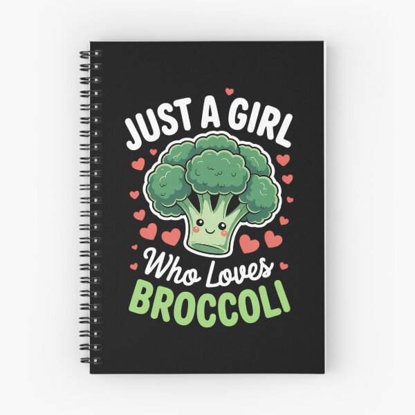 Item preview, Just a Girl Who Loves Broccoli designed and sold by Moon-Ape.