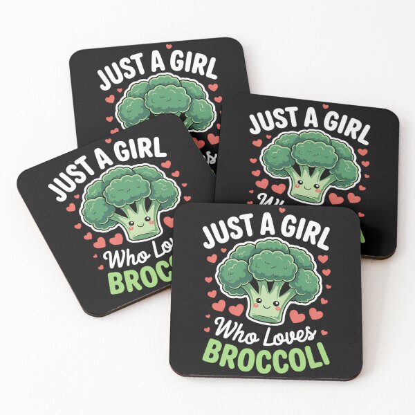 Item preview, Just a Girl Who Loves Broccoli designed and sold by Moon-Ape.