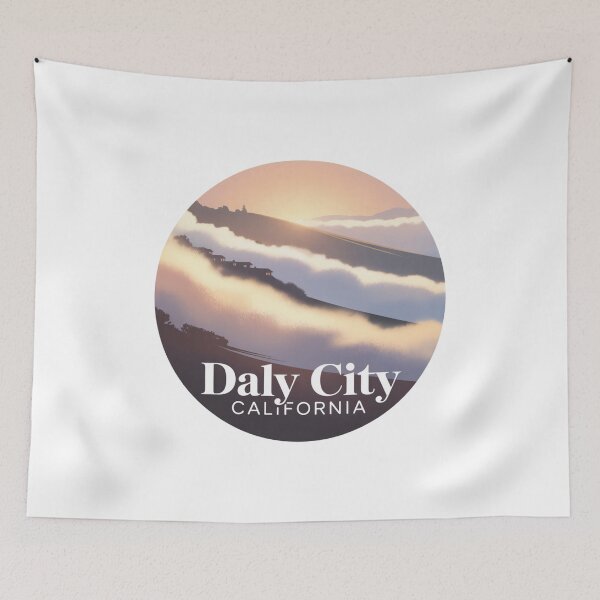 Item preview, Daly City California: Foggy Hills  designed and sold by CircinusStore.