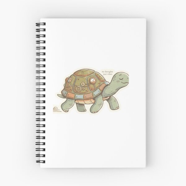 Item preview, No Thoughts Just Vibes Turtle designed and sold by Imaginarium of Chaos falcon88 .