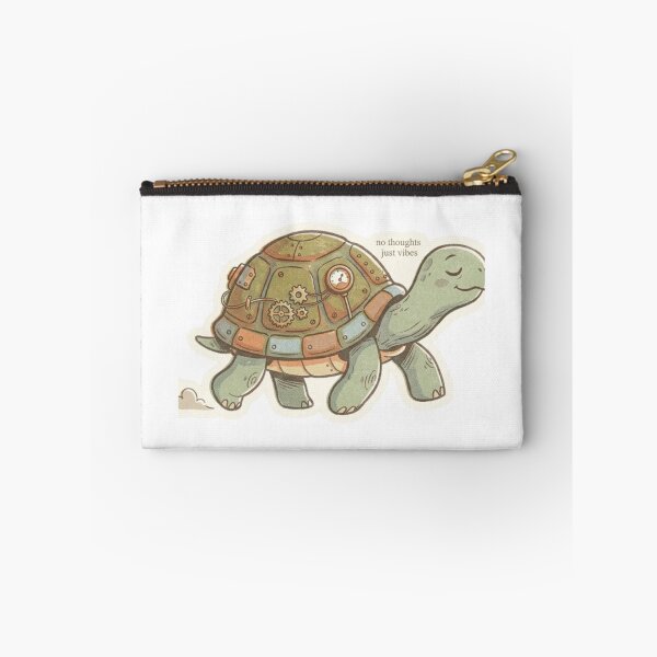 Item preview, No Thoughts Just Vibes Turtle designed and sold by Imaginarium of Chaos falcon88 .