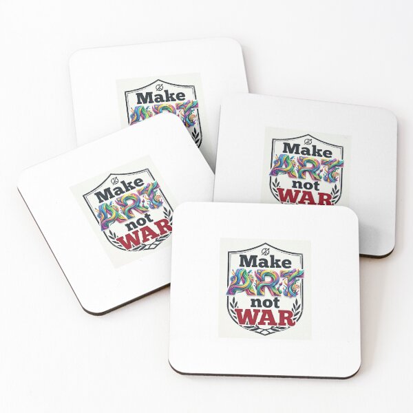 Item preview, Make art not war designed and sold by jrduenas.