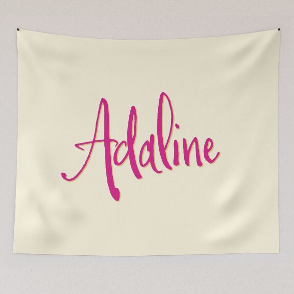 Item preview, ADALINE personalized type design designed and sold by CharlottePlaceArt.