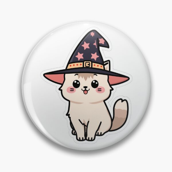 Item preview, Persian Cat Wizard Sticker — Funny Cat Lover Gift Decal for Laptop & Water Bottle designed and sold by Stick_It_With_Love.