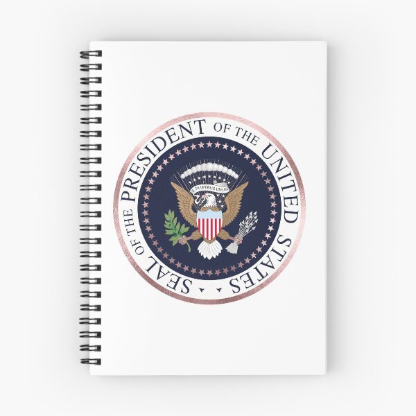 Item preview, Presidential Seal, Faux Rose Gold Trim designed and sold by PixDezines.