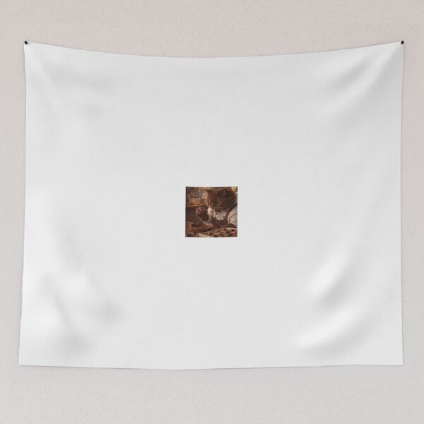 Item preview, Chocolate Obsessed Cat Chef – Sweet Addiction designed and sold by LovelyCatGalaxy.
