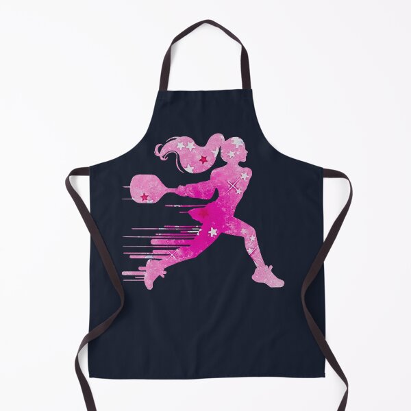 Item preview, Pickleball Star Athlete - Pink Watercolor Starry Silhouette designed and sold by Wennebabs.