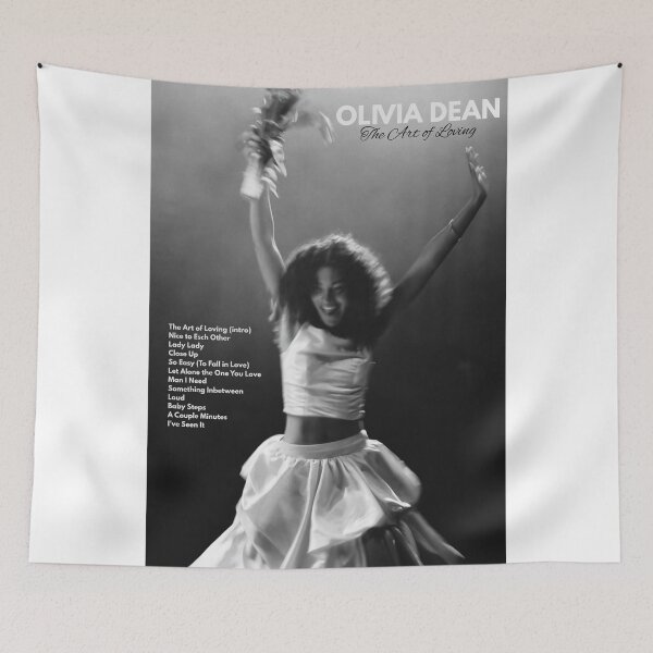 Item preview, The Art Of Loving Olivia Dean Poster designed and sold by kurlamitom.