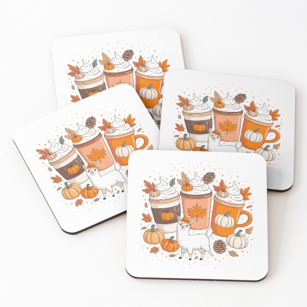 Item preview, Llama Coffee Pumpkin Spice Animal Fall Thanksgiving designed and sold by Moon-Ape.