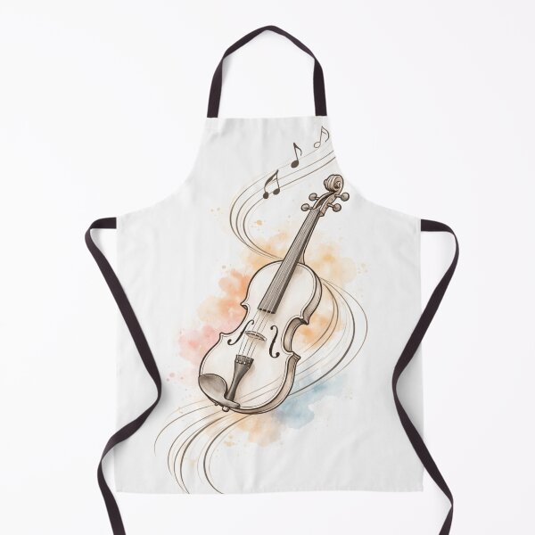 Item preview, Minimal Violin Music Flow Aesthetic Art Print designed and sold by BlairWynne.