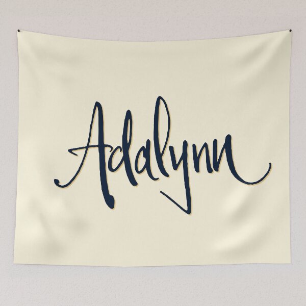 Item preview, ADALYNN personalized type design designed and sold by CharlottePlaceArt.