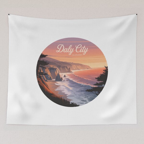 Item preview, Daly City California: Coastal Sunset designed and sold by CircinusStore.