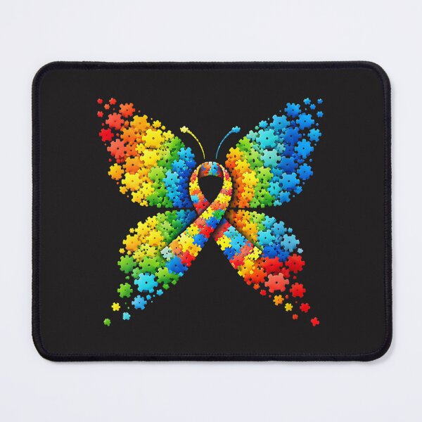 Item preview, Women's Autism Awareness Butterfly Colorful Graphic designed and sold by HermanCharlotte.