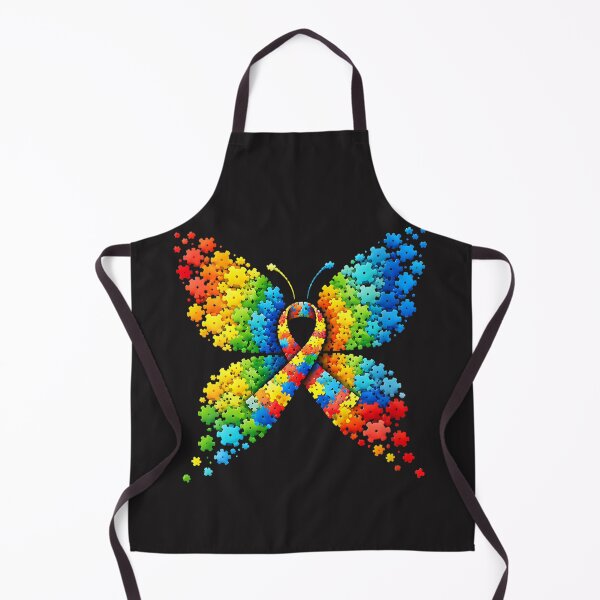 Item preview, Women's Autism Awareness Butterfly Colorful Graphic designed and sold by HermanCharlotte.